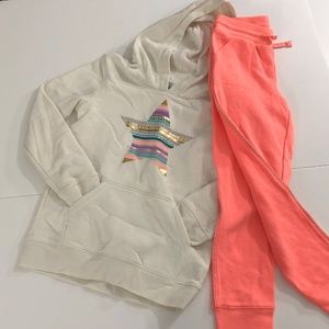 Cat and Jack girls matching set